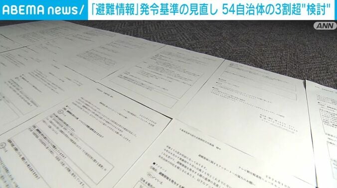 「避難情報」アンケート