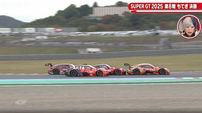 3台まとめて「オーバーテイクしました！」 王者ならずもスープラが見せた“意地”…驚異のごぼう抜きにSNS熱狂「大迫力！」 2枚目