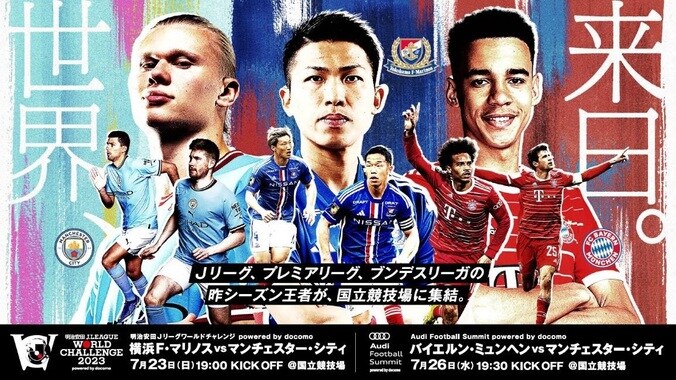 明治安田Jリーグワールドチャレンジ2023、Audi Football Summit