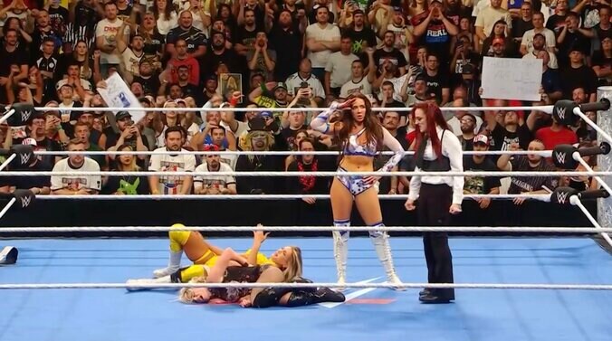 救出に来たシャーロットも蹴散らし、チェルシーはお馴染みのポーズ