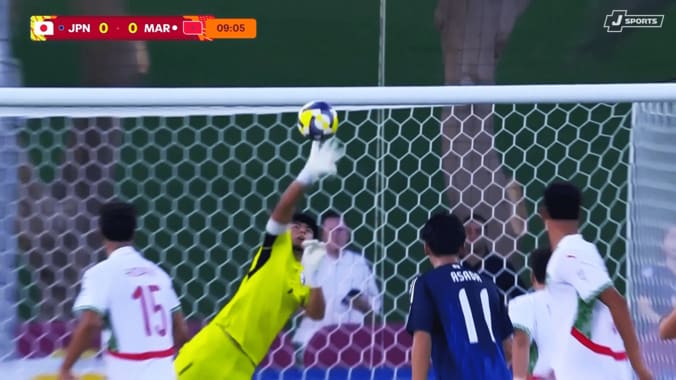 超反応！アメリカ育ちの日本代表GK、圧巻セーブが話題 弾丸ミドルを右手一本で弾いた瞬間「村松くんナイスセーブ」【U-17W杯】 3枚目