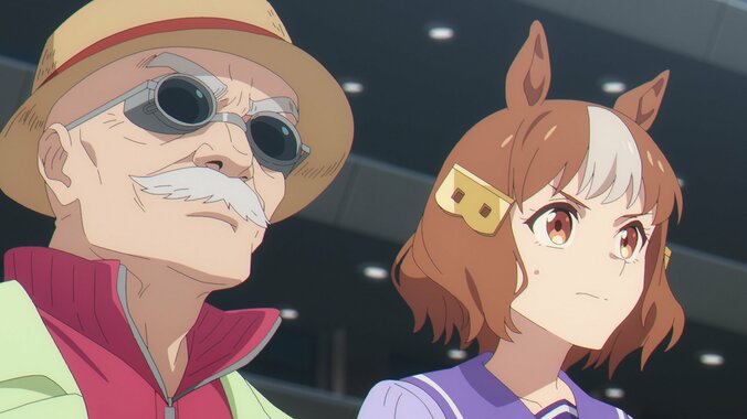 アニメ『ウマ娘 シンデレラグレイ』六平銀次郎場面カット01