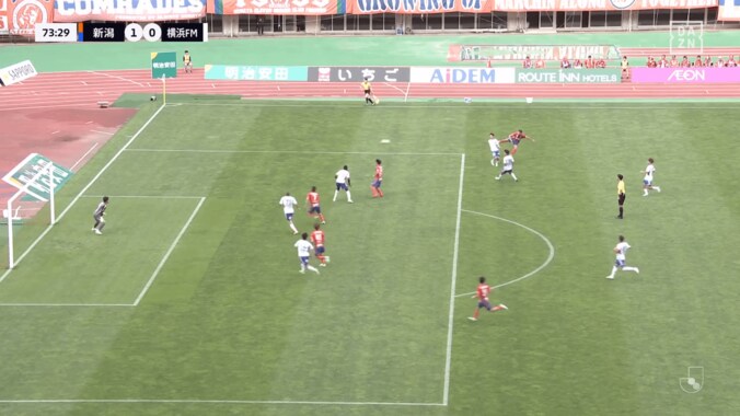 衝撃ゴラッソ！「どんなGKでも止められない」新潟MFの“黄金の左足”にSNS騒然「月間ベストゴールおめでとうダニーロ（確信）」「うますぎて爽」 3枚目