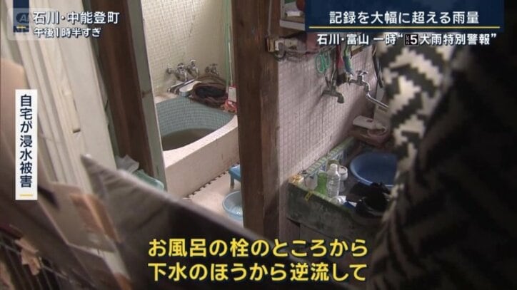 自宅が浸水被害にあった人