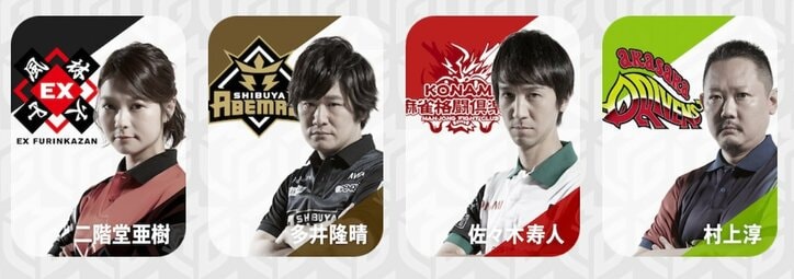 いよいよ後半戦　赤坂ドリブンズ、好調持続できるか／麻雀・Mリーグ2018　朝日新聞ファイナルシリーズ