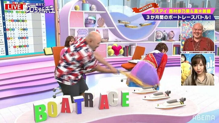 ラスアイ西村歩乃果の行動にメンバー高木美穂がドン引き「すごいよ、ここから見る景色」「アイドルがお尻を突き出すことなんてある？」