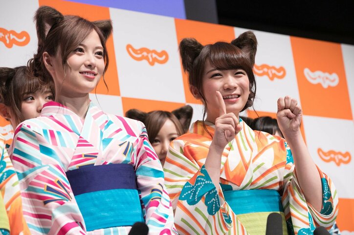 西野七瀬、猫との共演に「いっしょに寝たくなりました」 乃木坂46が猫耳でダンスを披露