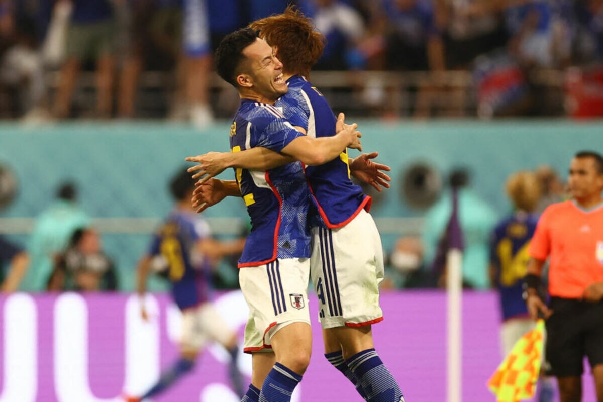 超希少！サッカーワールドカップでドイツ・スペインに勝利したスタジアムの思い出の品 W杯】日本のドイツ撃破、スペイン紙も衝撃「ビッグサプライズ