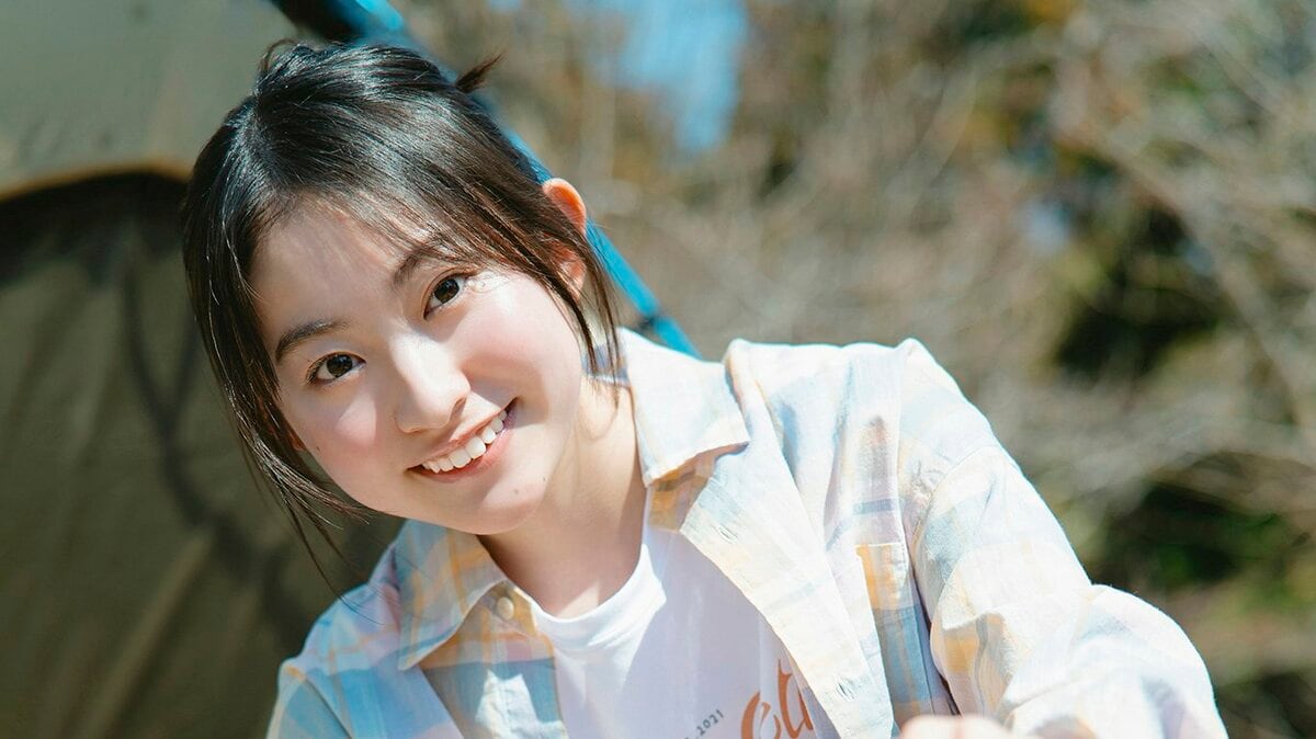 ミスマガジン2024審査員特別賞”古田彩仁、“ソロキャンプ”で爽やか笑顔