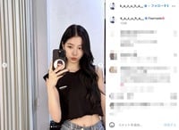 LE SSERAFIM・KAZUHAの“11字腹筋”ショットに「魅力的な美しさ」「beautiful Angel」絶賛の声