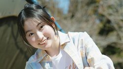 “ミスマガジン2024審査員特別賞”古田彩仁、“ソロキャンプ”で爽やか笑顔 ヤンマガWeb「ミスマガのアソビバ！」