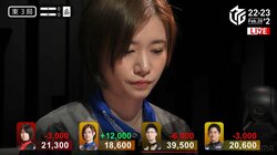 役満より激レア！茅森早香、自身リーグ2度目の二盃口を一発ツモに実況もパニック「やってきた！」／麻雀・Mリーグ