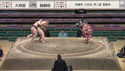 「超レア技きた」発生確率0.02％の“偶然決まる技”に視聴者ザワザワ……「見たの初めて」「後ろもたれ？」