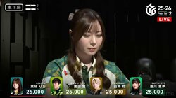 「リボンポニテ最高やん」「パーフェクト！」麻雀界屈指の美女雀士の最強ビジュアルに「結婚してくれ！」というファンも／麻雀・Mリーグ