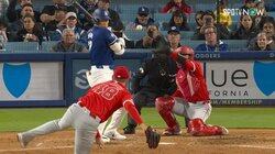 さすがの大谷翔平も目がまんまる状態 目の前数センチを通過した危険球に今年最大レベルの“叫び谷”な瞬間