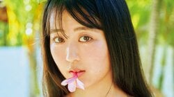 福井梨莉華、1st写真集から秘蔵カット大公開 『月刊ヤングマガジン』巻末グラビア