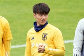 W杯メンバー生き残りへ…田中碧が決意を新たに「自分の立場もわかっている」