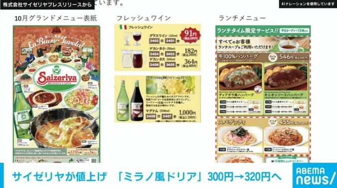 株式会社サイゼリヤのプレスリリース