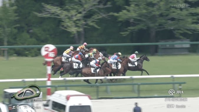 【映像】新馬戦で“とんでもないロケットスタート”の瞬間（実際の映像）