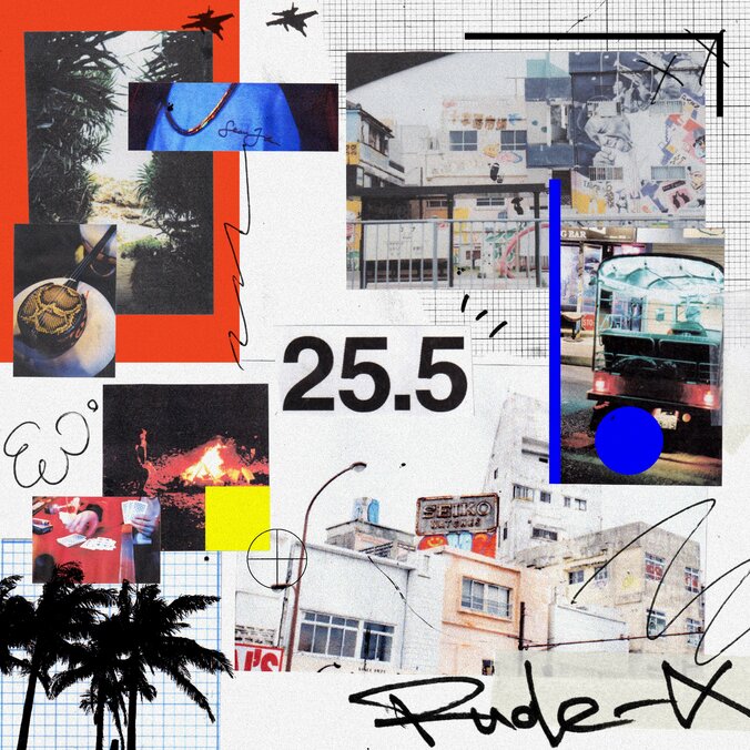 ラッパー/SSW「Rude-α」が2ndフル・アルバム “25.5”をリリース！Shin Sakiura、Mori Zentaro、AWSM.等、気鋭のプロデューサーと共に作り上げた、原点と新機軸を詰め込んだオルタナ感溢れる渾身作が完成。 1枚目
