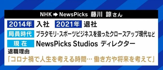 「“新しいものを生み出さなくてもいいや…”が衰退の原因」「テレビ局にいること自体が目的化していると危ない」NHK＆キー局を辞めた社員の“古巣への思い” 3枚目