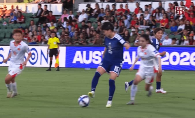 “神トラップ”に驚愕！なでしこFWの超速スーパーゴールが「マジでワールドクラスだ」「美しい」藤野あおばが衝撃弾【女子アジアカップ】 3枚目