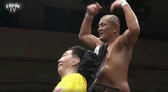 ファン感涙の一コマ