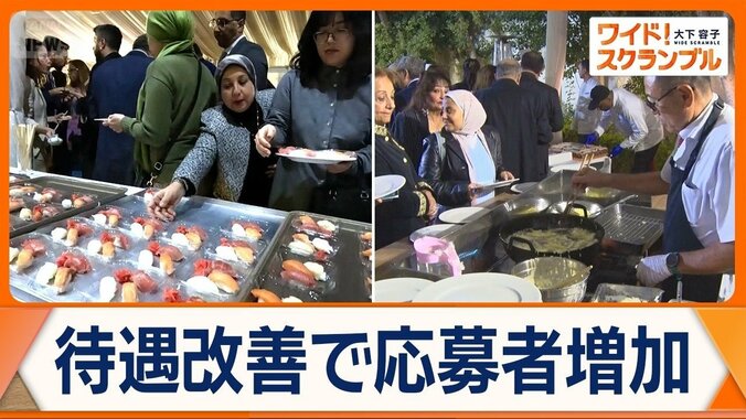 「食の外交官」どんな仕事？　在エジプト日本大使館の料理人に密着　新制度が先月開始 1枚目