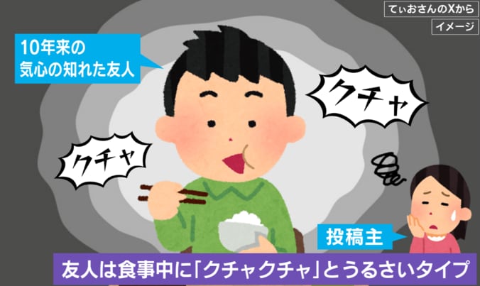 クチャラーの解決策