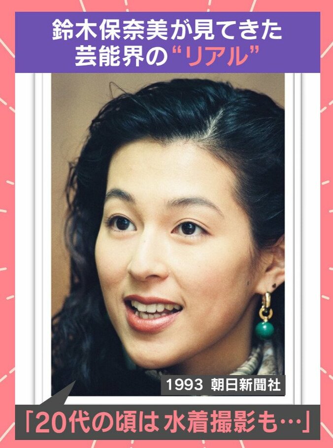 20代の頃の鈴木保奈美