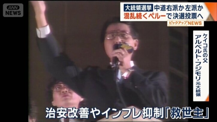 ケイコ候補の父は…