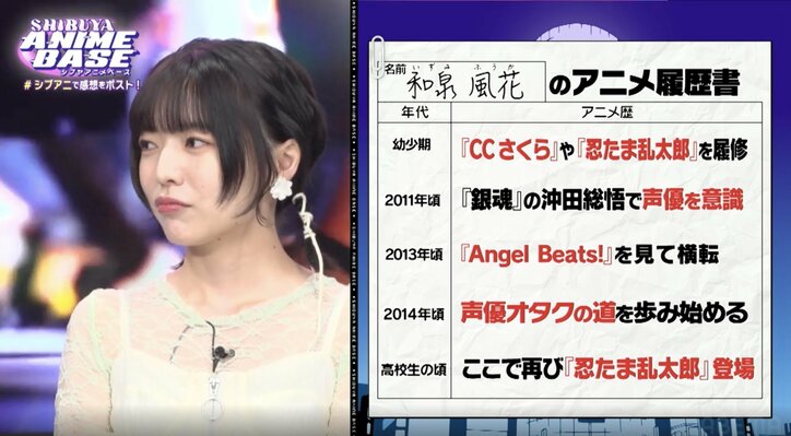 【写真・画像】和泉風花が「女児らしく履修していた」アニメは？『「SHIBUYA ANIME BASE」#シブアニ』#62　4枚目