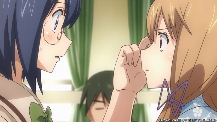 年の差ラブコメ『ノブナガ先生の幼な妻』第7話先行カット公開 ライバルの出現に焦った万結は…?