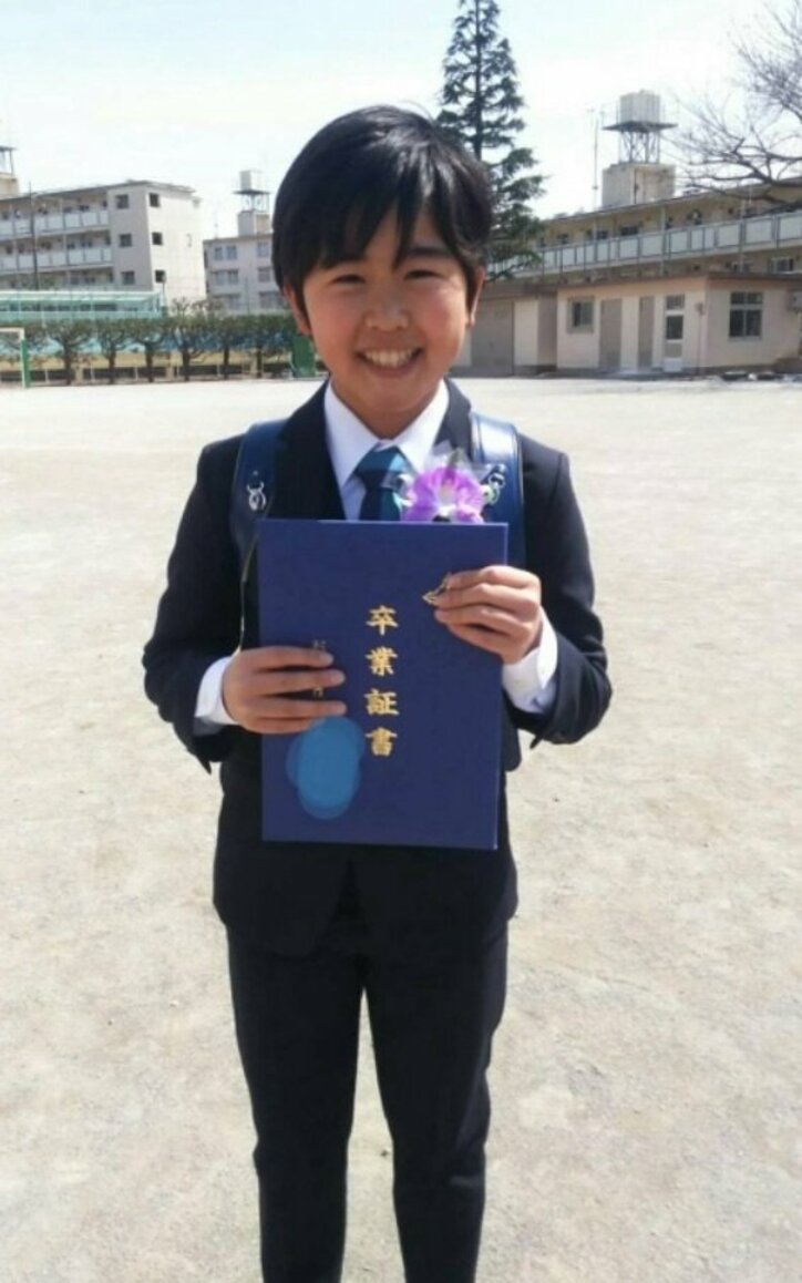 鈴木福、小学校を卒業「号泣しながらもしっかり歌いました」
