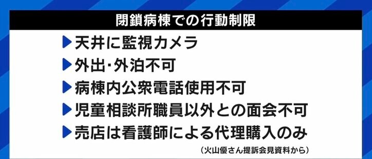 13歳の時に“強制入院” 東京都や病院などを提訴した高校生「児相にとって都合のいい収容所みたいな扱いだったのでは」 医療保護入院は時代遅れの人権侵害か？
