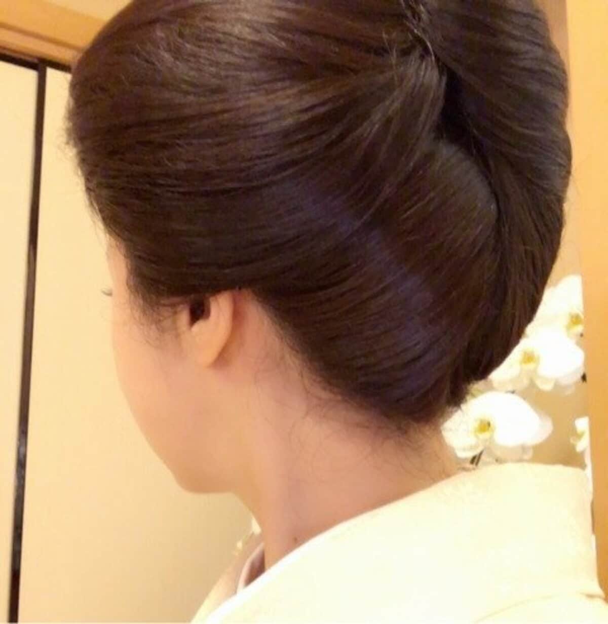 藤原紀香 結う人によって違う和装の髪型を公開 たおやかな印象の 結い髪は好き 話題 Abema Times