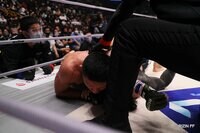 【映像で見る】レフェリーに「He’ｓ out！」叫ぶ堀口恭司