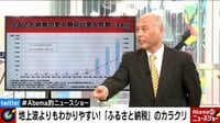 Abema的ニュースショー - 名場面 - 地方と政府で「返礼品」をめぐるバトル勃発! 「ふるさと納税」のカラクリとは | 動画視聴は【Abemaビデオ(AbemaTV)】
