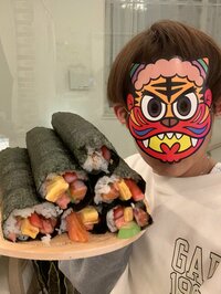 杉浦太陽『恵方巻き〜！』