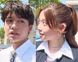 スタイル抜群！ヤンキーキャラの高3美女に高1オクテ男子が精一杯アピールするも「めっちゃ高1って感じがする」「年下感がすごい」