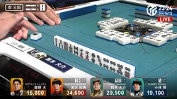 気合の分だけ強くなる 豪快二刀流・鈴木大介、うなる左腕からの“バチコン”ツモに卓が震える「みてて気持ちいい！」／麻雀・Mリーグ