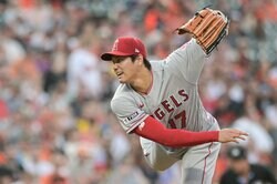 大谷翔平、今季5勝目！ 3被弾５失点も9号特大3ラン含む4安打3打点3得点 “サイクル未遂”の大暴れで強力自援護 チームの連敗を2でストップ