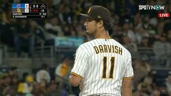 ダルビッシュ有、7回無失点9Kの圧巻投球で今季4勝目&MLB通算99勝目 初対戦の鈴木誠也は2三振含む4打数無安打