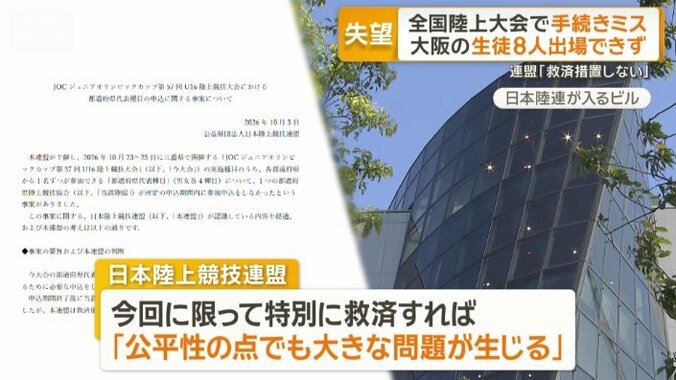 「公平性の点でも大きな問題が生じる」と説明