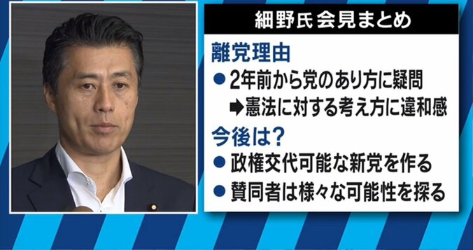 「民進党を見限って出ようという人は資質がある」小池都知事の“側近”若狭氏が細野氏の離党を歓迎 3枚目