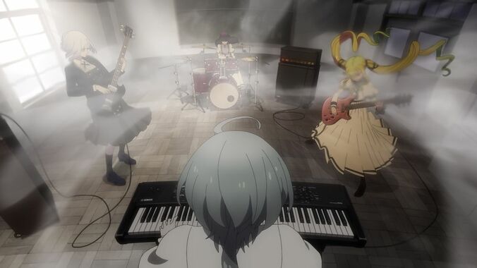 アニメ「ロックは淑女の嗜みでして」PVカット、鈴ノ宮りりさ＆黒鉄音羽＆院瀬見ティナ＆白矢環