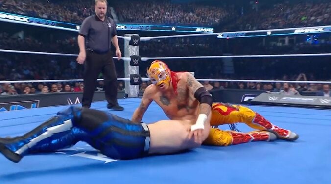 「ファイアードライバー」で脳天から落ちる…