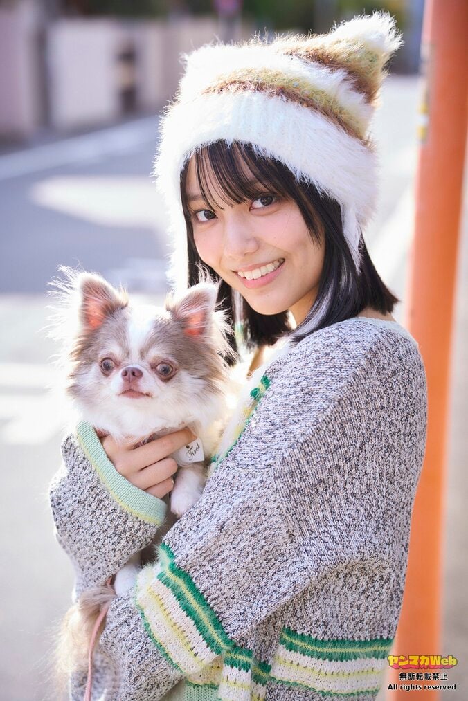 “ミス週刊少年マガジン”江下晏梨、スタイル抜群ガールの“休日”姿 ヤンマガWeb「ミスマガのアソビバ！」 2枚目