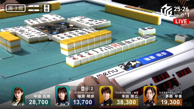 また裏3か！？瑞原明奈、強運発動の瞬間