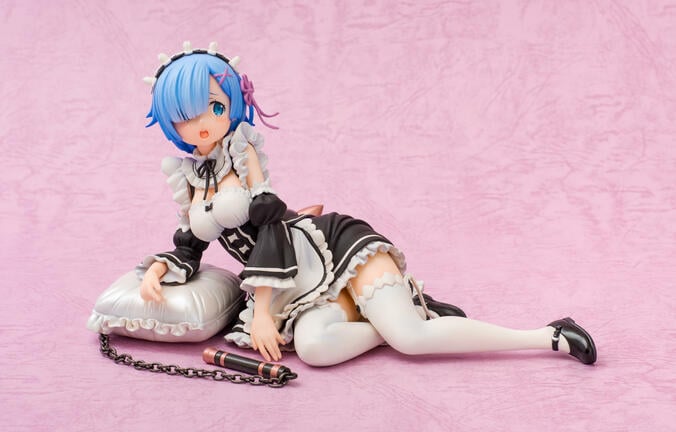 アニメ「リゼロ」メイド衣装のレム1/7フィギュアが再登場！笑顔にできる表情パーツの限定特典も 3枚目